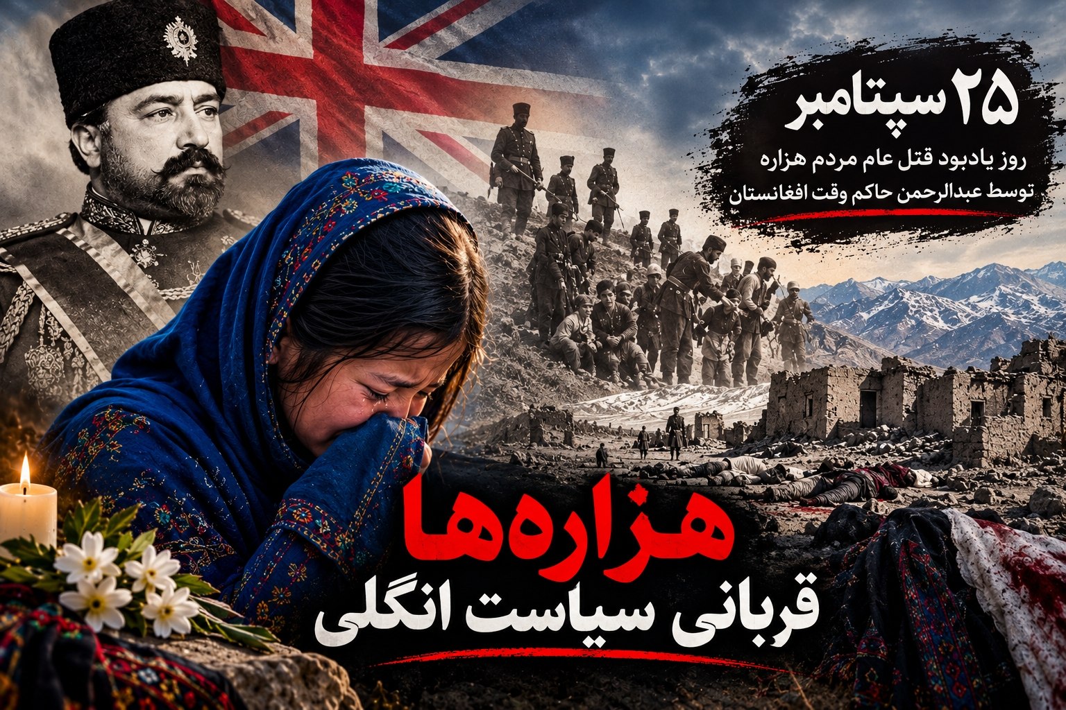 هزاره‌ها قربانی سیاسیت انگلی